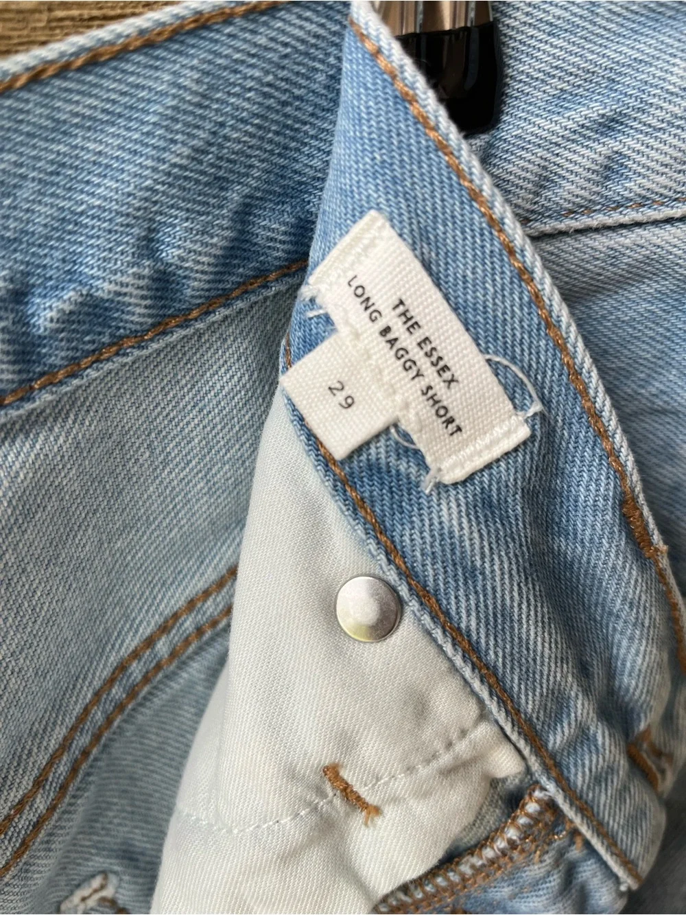 Madewell ‘The Essex’ Long Baggy Short